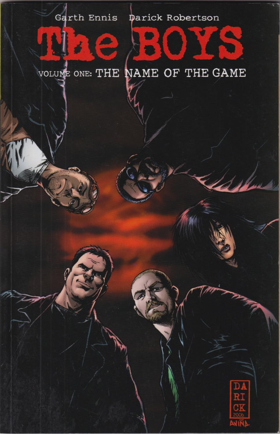 THE BOYS TRADE PAPERBACKS VOLUMES 1-12 COMPLETE SET