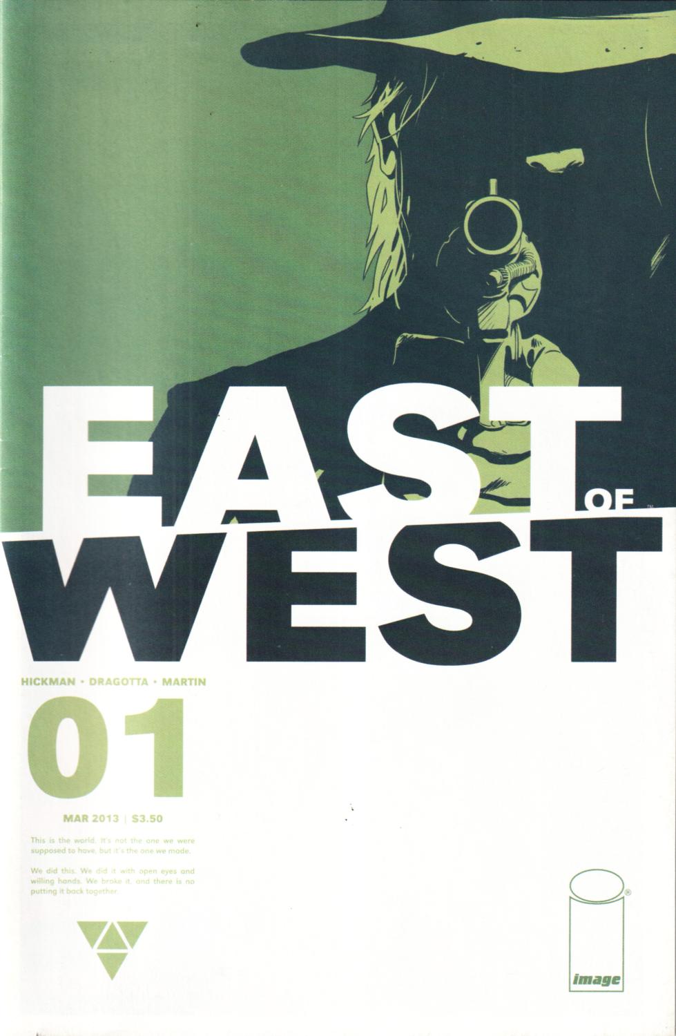 EAST OF WEST #1-45 IMAGE 2013 COMPLETE SET