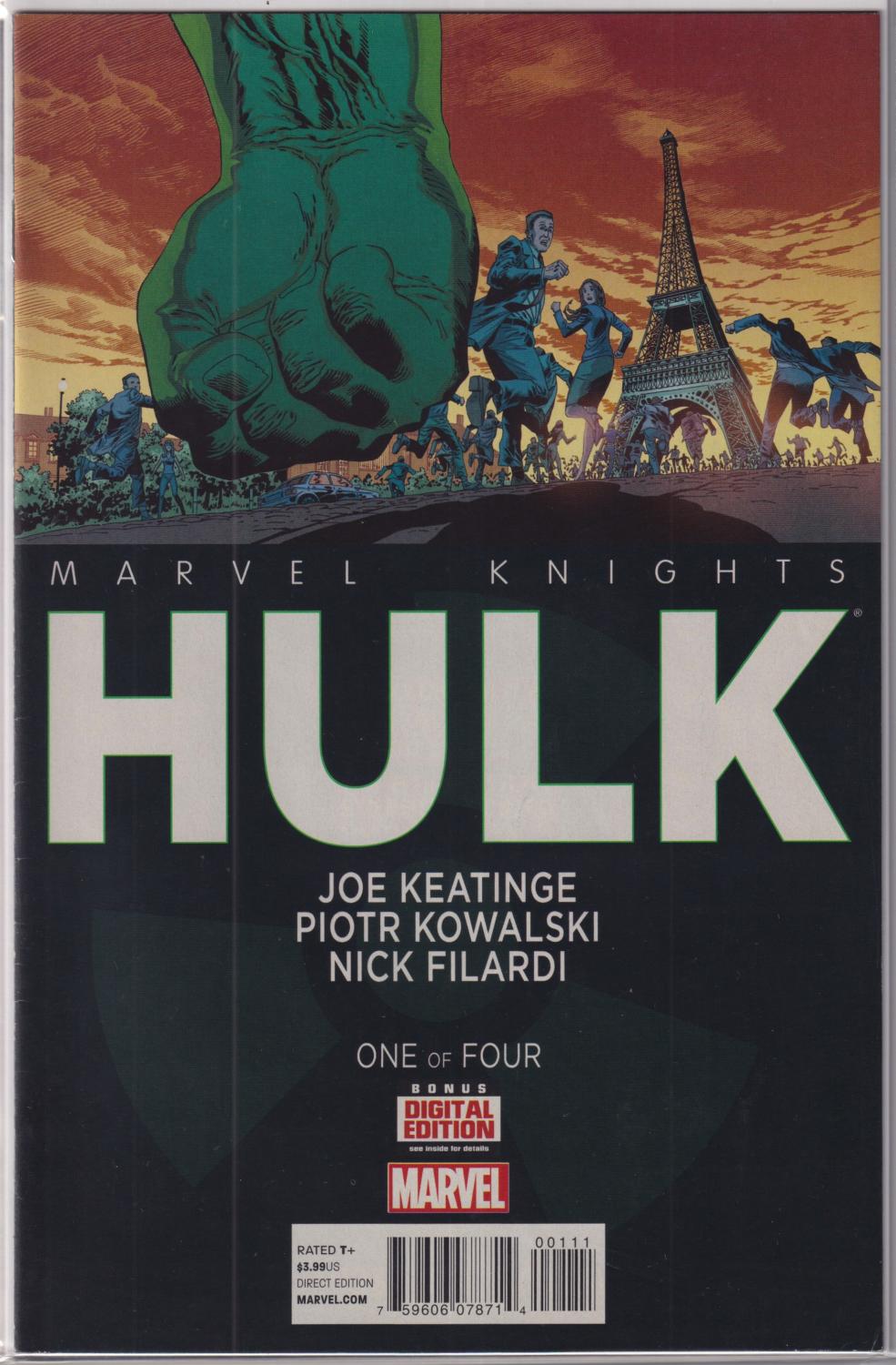 MARVEL KNIGHTS HULK 2013 1-4 COMPLETE SET