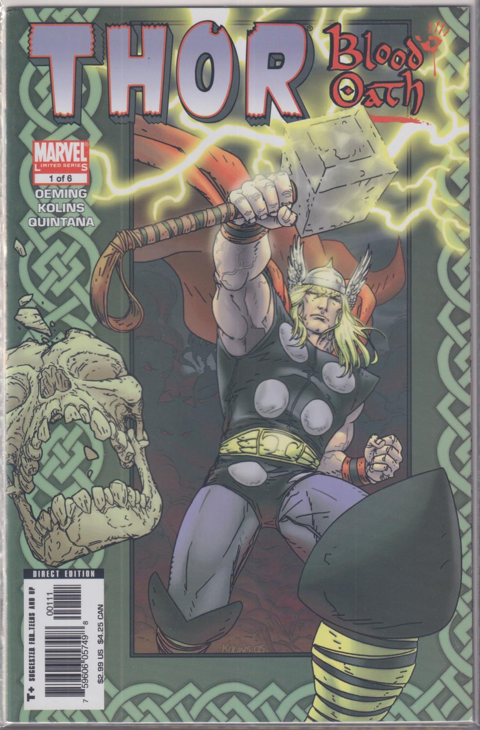 THOR BLOOD OATH 2005 1-6 COMPLETE SET