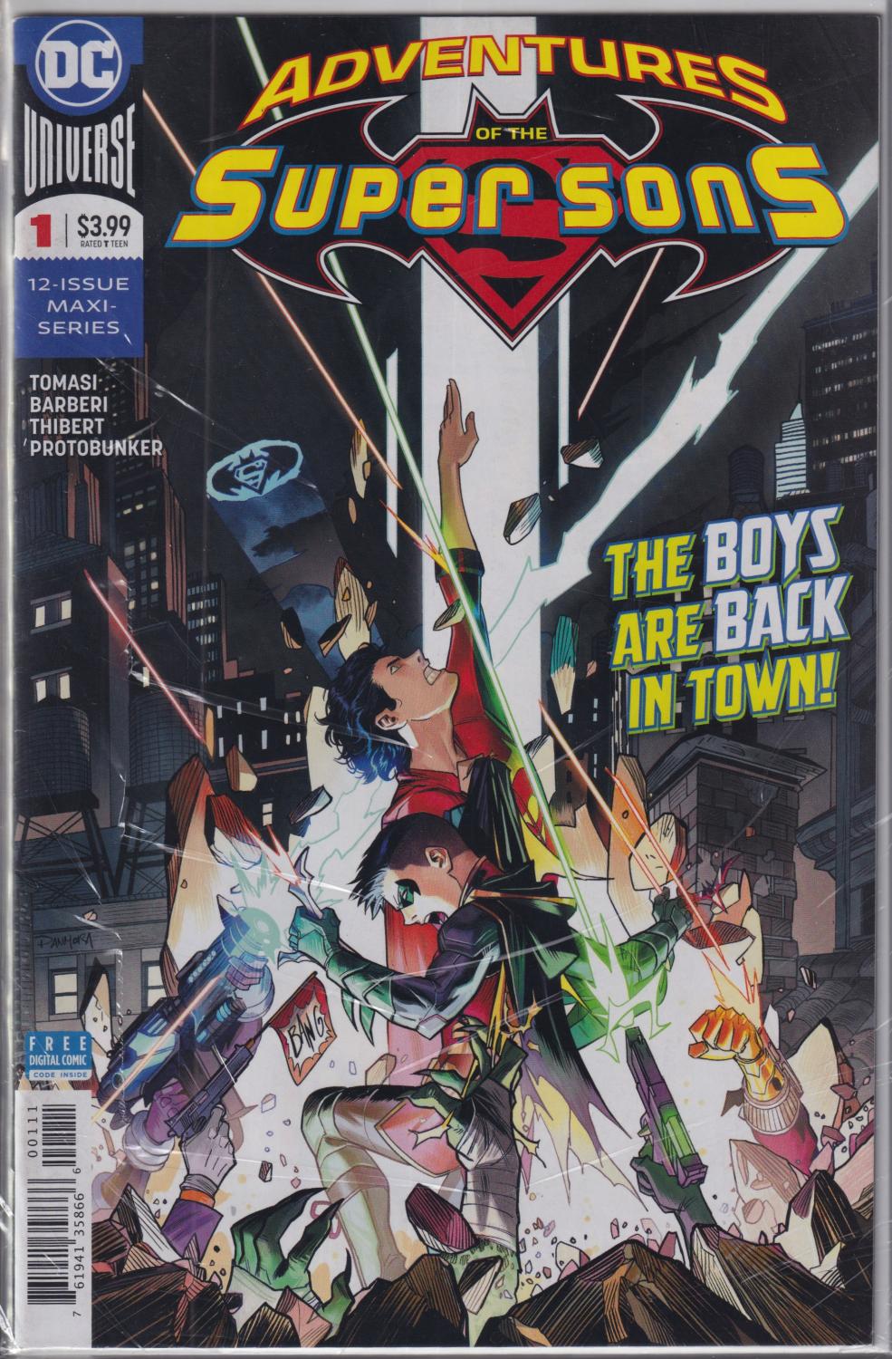 ADVENTURES OF THE SUPER SONS 2018 1-12 COMPLETE SET