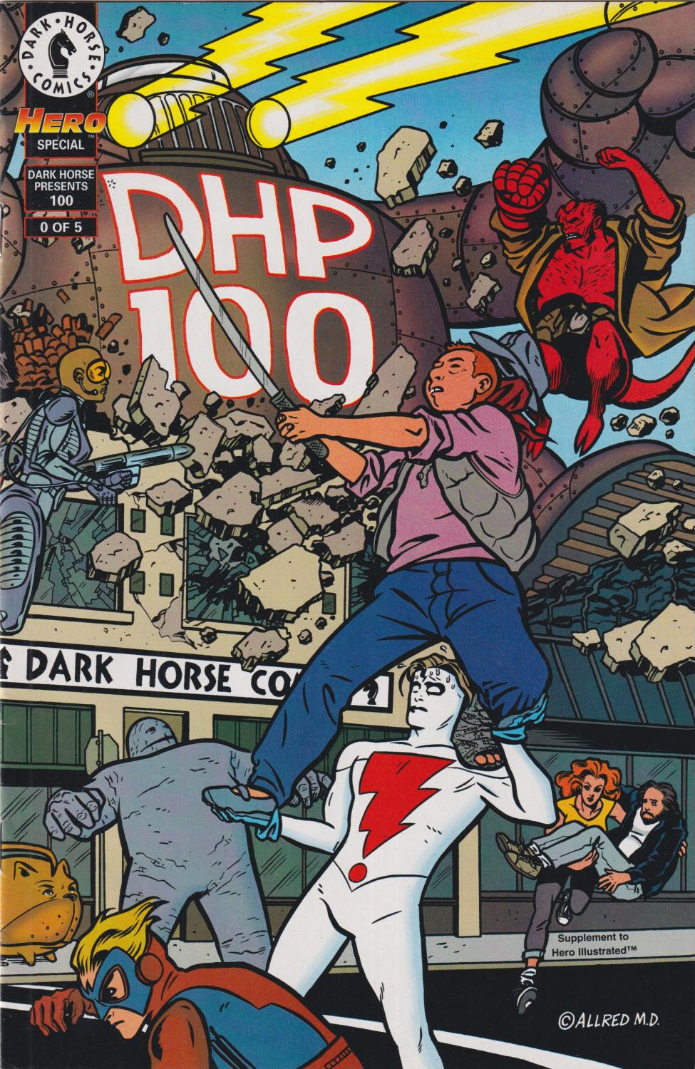DHP 100 #0-5 DARK HORSE 1995 COMPLETE SET