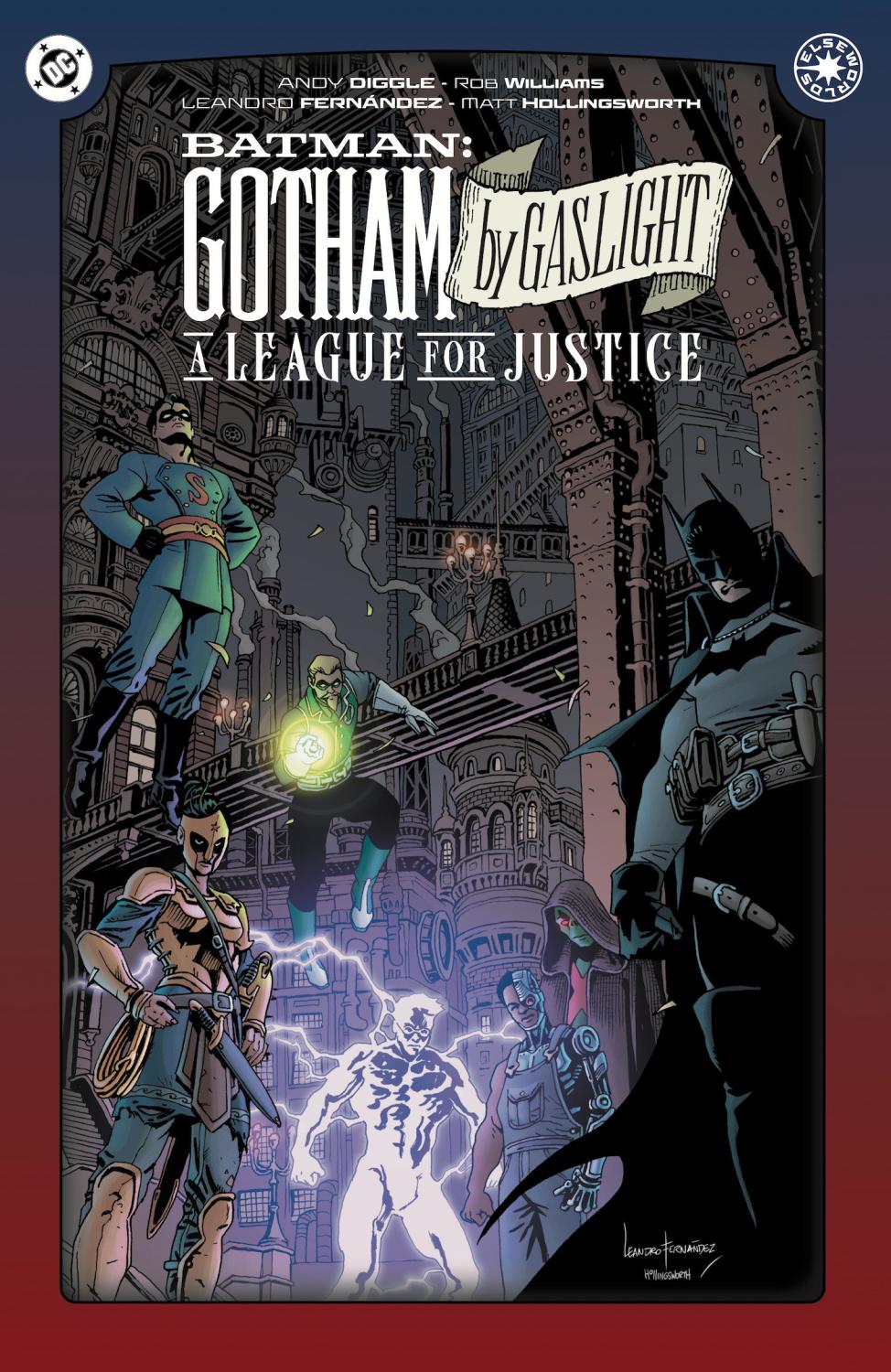 BATMAN GOTHAM BY GASLIGHT A LEAGUE FOR JUSTICE HC