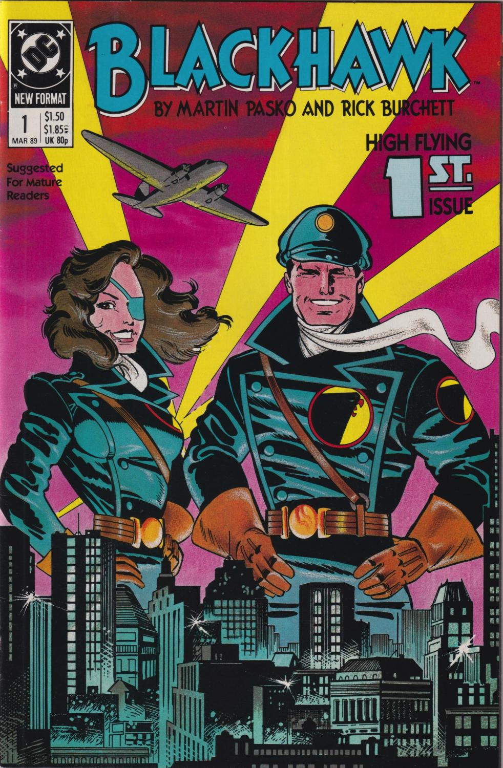 BLACKHAWK #1-16 + ANNUAL DC 1989 COMPLETE SET
