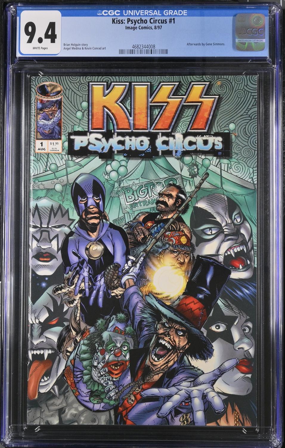 KISS PSYCHO CIRCUS #1 CGC 9.4 NM