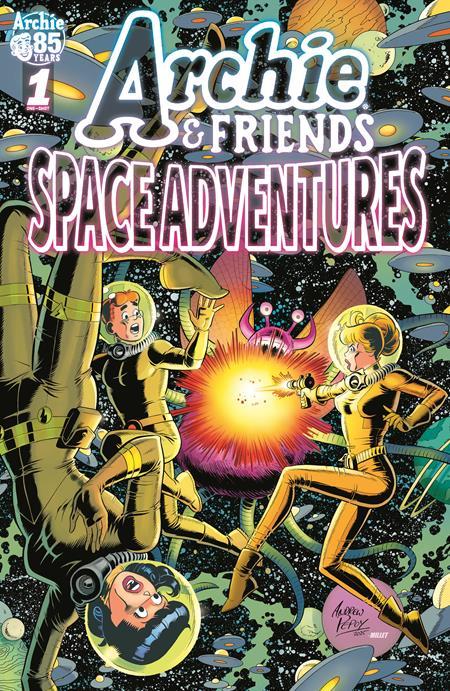 ARCHIE AND FRIENDS #20 SPACE ADVENTURES CVR B ANDREW PEPOY JASON MILLET VAR