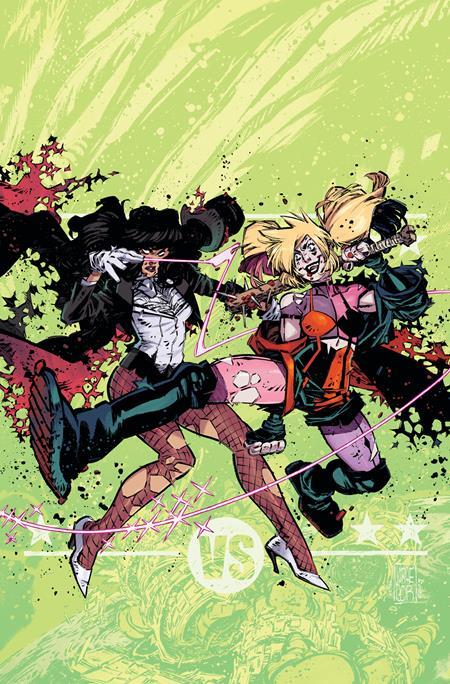 DC KO HARLEY QUINN VS ZATANNA #1 ONE SHOT SECOND PRINTING CVR A JORGE CORONA