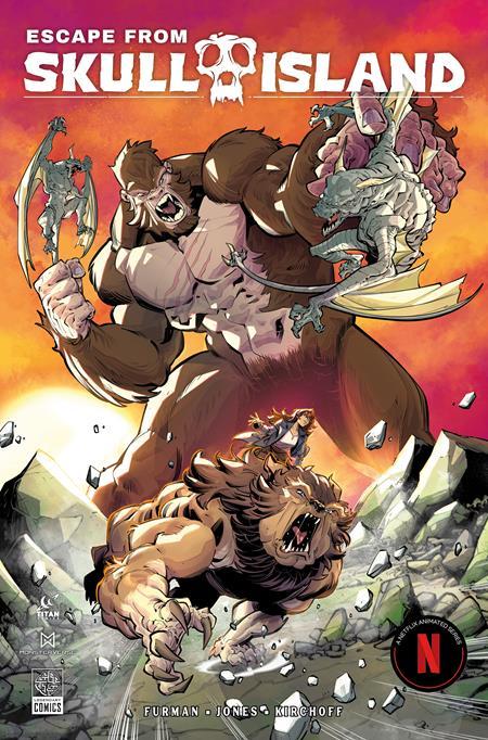 ESCAPE FROM SKULL ISLAND #2 CVR C EDUARDO MELLO VAR OF 4