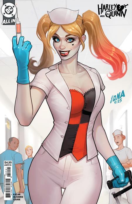 HARLEY QUINN #59 CVR B DAVID NAKAYAMA CARD STOCK VAR