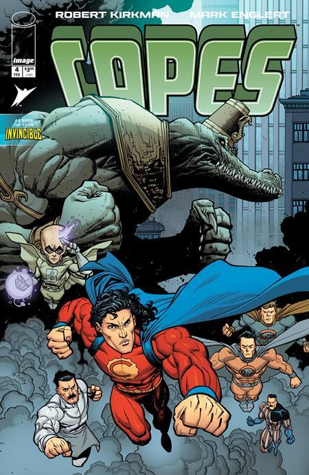 INVINCIBLE UNIVERSE CAPES #4 CVR A RYAN OTTLEY AND DAVE MCCAIG