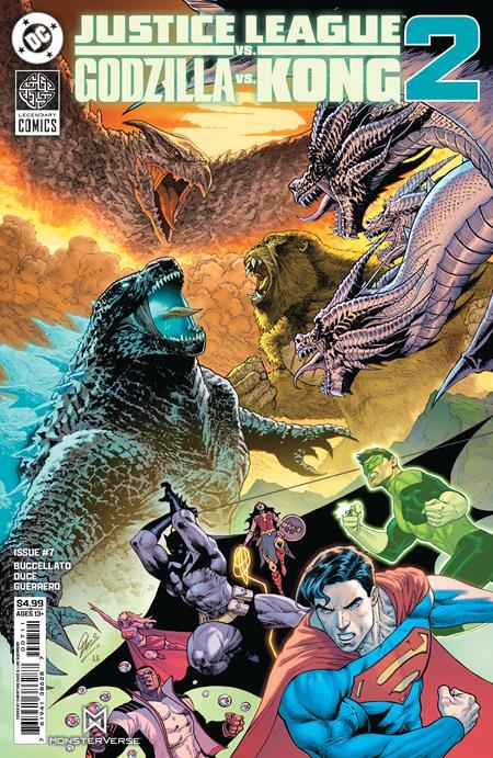JUSTICE LEAGUE VS GODZILLA VS KONG 2 #7 CVR A CHRISTIAN DUCE OF 7