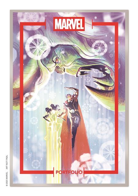 MARVEL PORTFOLIO OF MIKE DEL MUNDO MARVEL UNIVERSE 9 PRINT SET