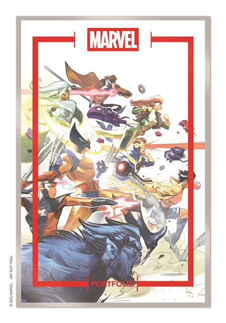 MARVEL PORTFOLIO OF MIKE DEL MUNDO X-MEN 9 PRINT SET