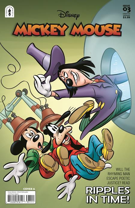 MICKEY MOUSE LEGACY #333 RIPPLES IN TIME PART 2 CVR A ULRICH SCHROEDER DAAN JIPPES OF 2
