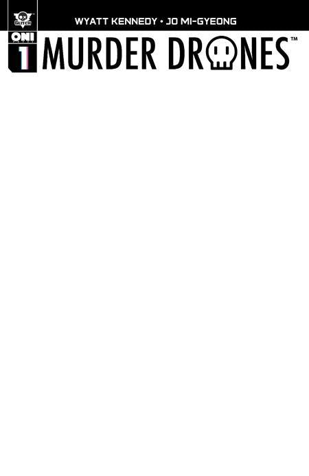 MURDER DRONES #1 CVR D BLANK SKETCH VAR OF 6