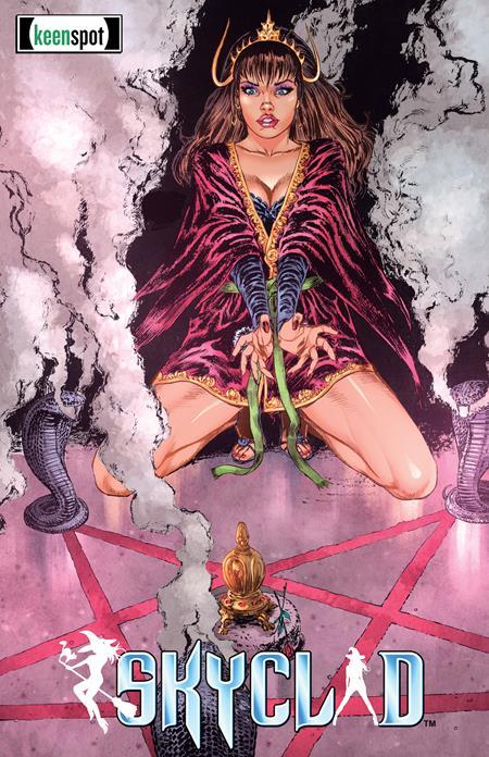 SKYCLAD #2 CVR C MICHAL DUTKIEWICZ FOR THE GRAM BLANK SKETCH FLIP VAR