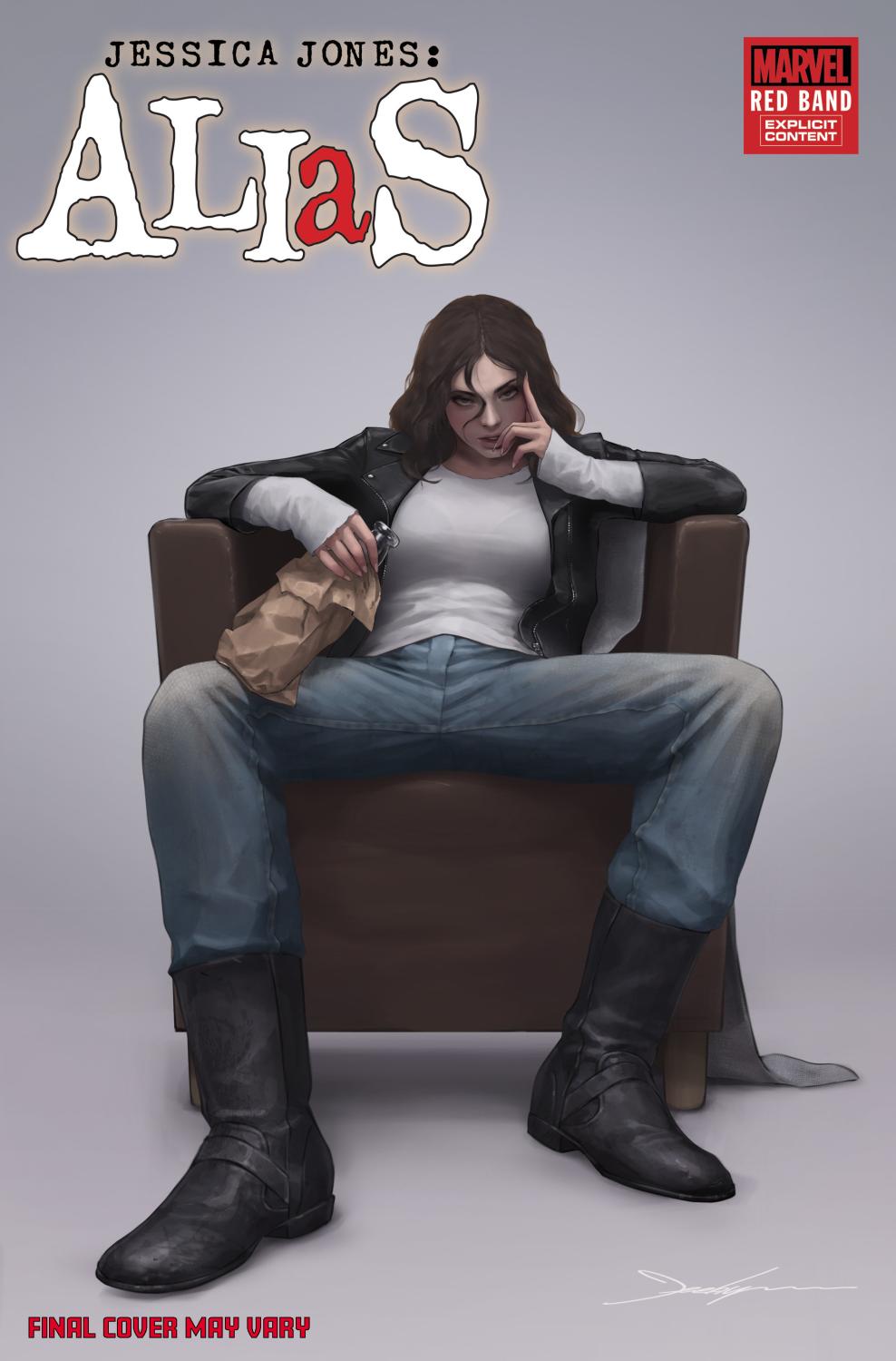 ALIAS RED BAND #1 JEEHYUNG LEE VAR POLYBAGGED CVR B