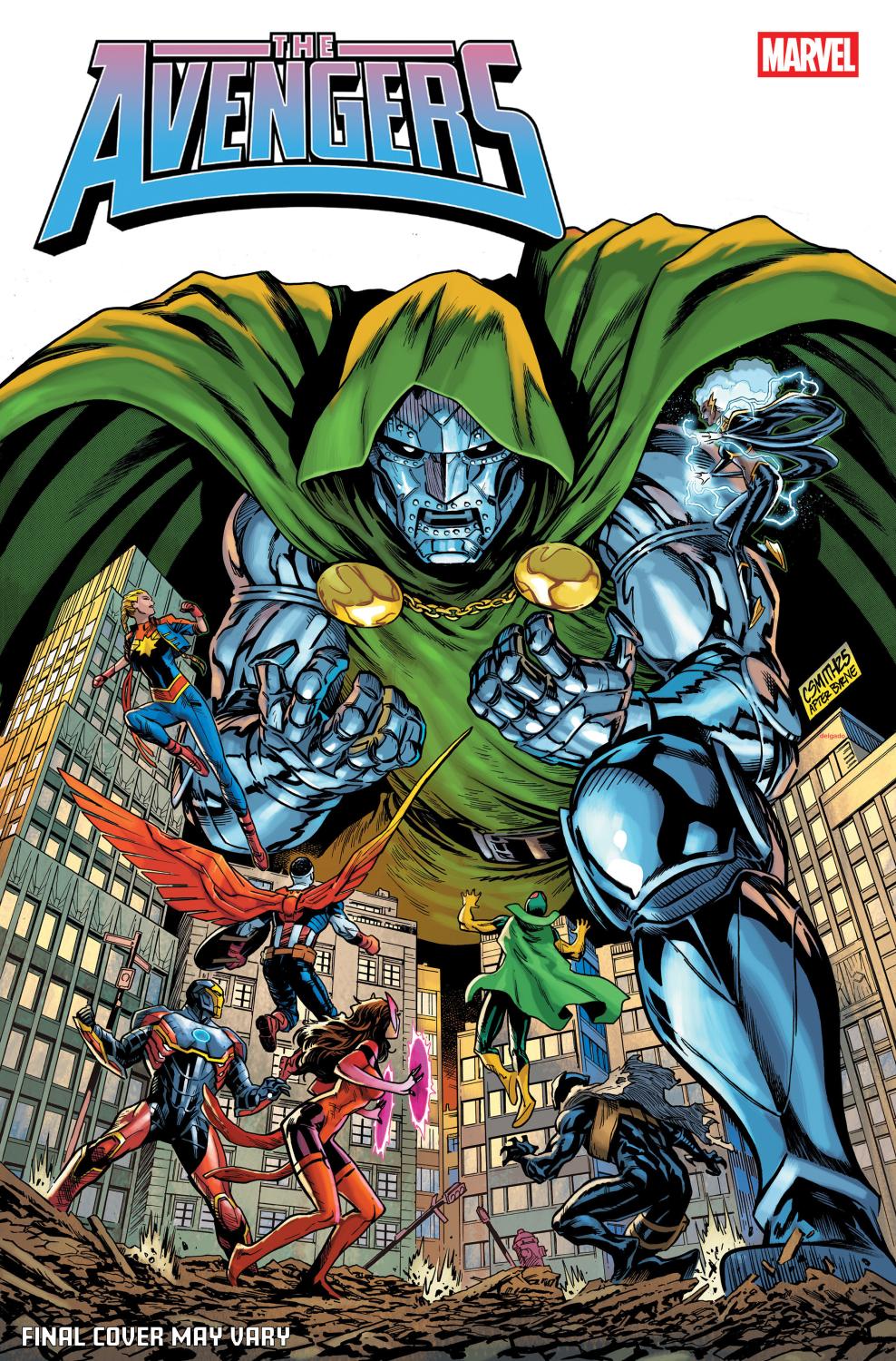 AVENGERS #36 CORY SMITH DOOM HOMAGE VAR CVR B