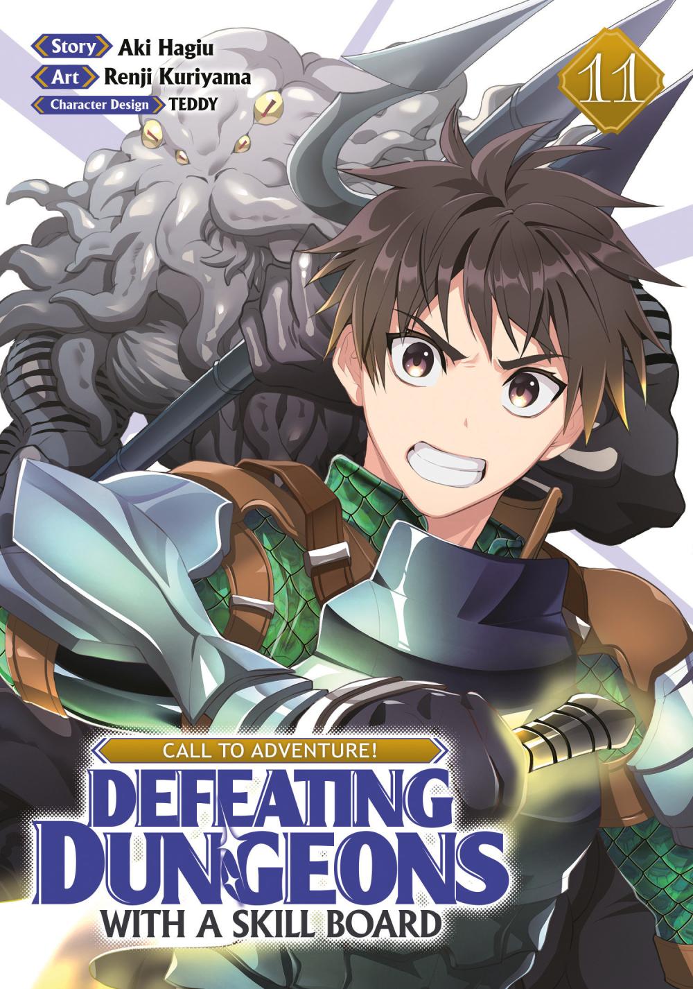 CALL TO ADVENTURE DEFEATING DUNGEONS WITH A SKILL BOARD MANGA TP VOL 11