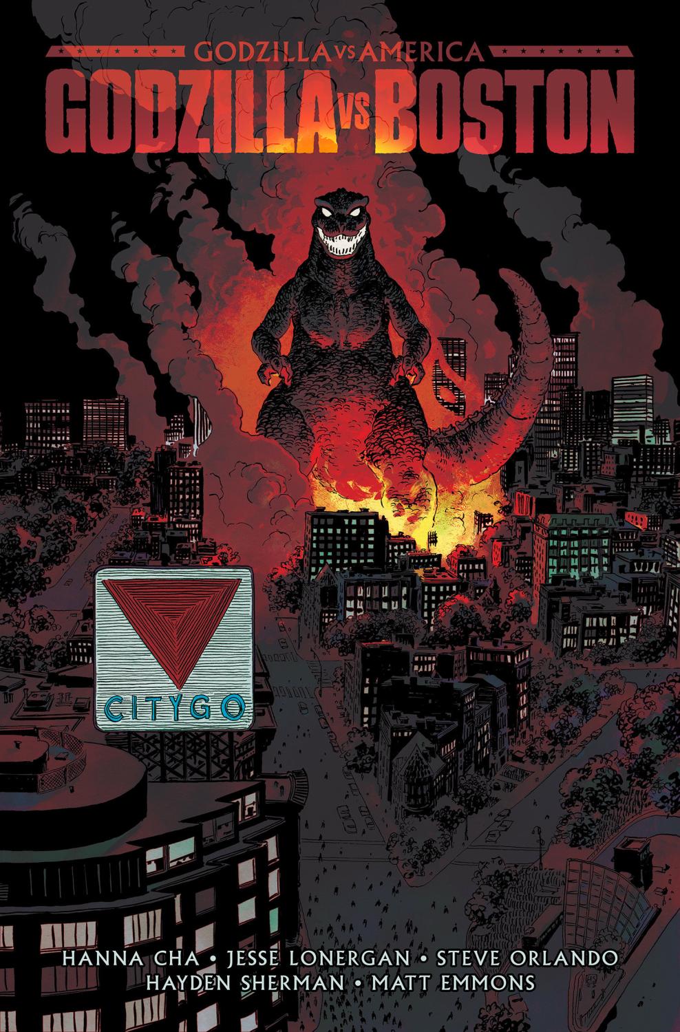 GODZILLA VS AMERICA BOSTON HC