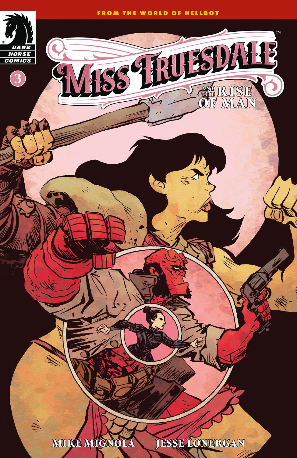 MISS TRUESDALE AND THE RISE OF MAN #3 CVR A JESSE LONERGAN
