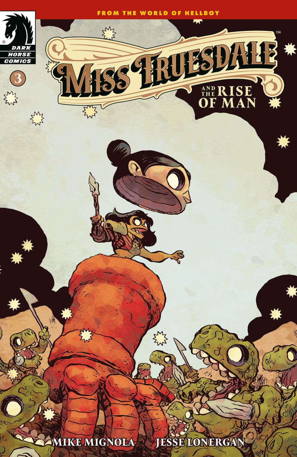 MISS TRUESDALE AND THE RISE OF MAN #3 CVR B JESSE LONERGAN