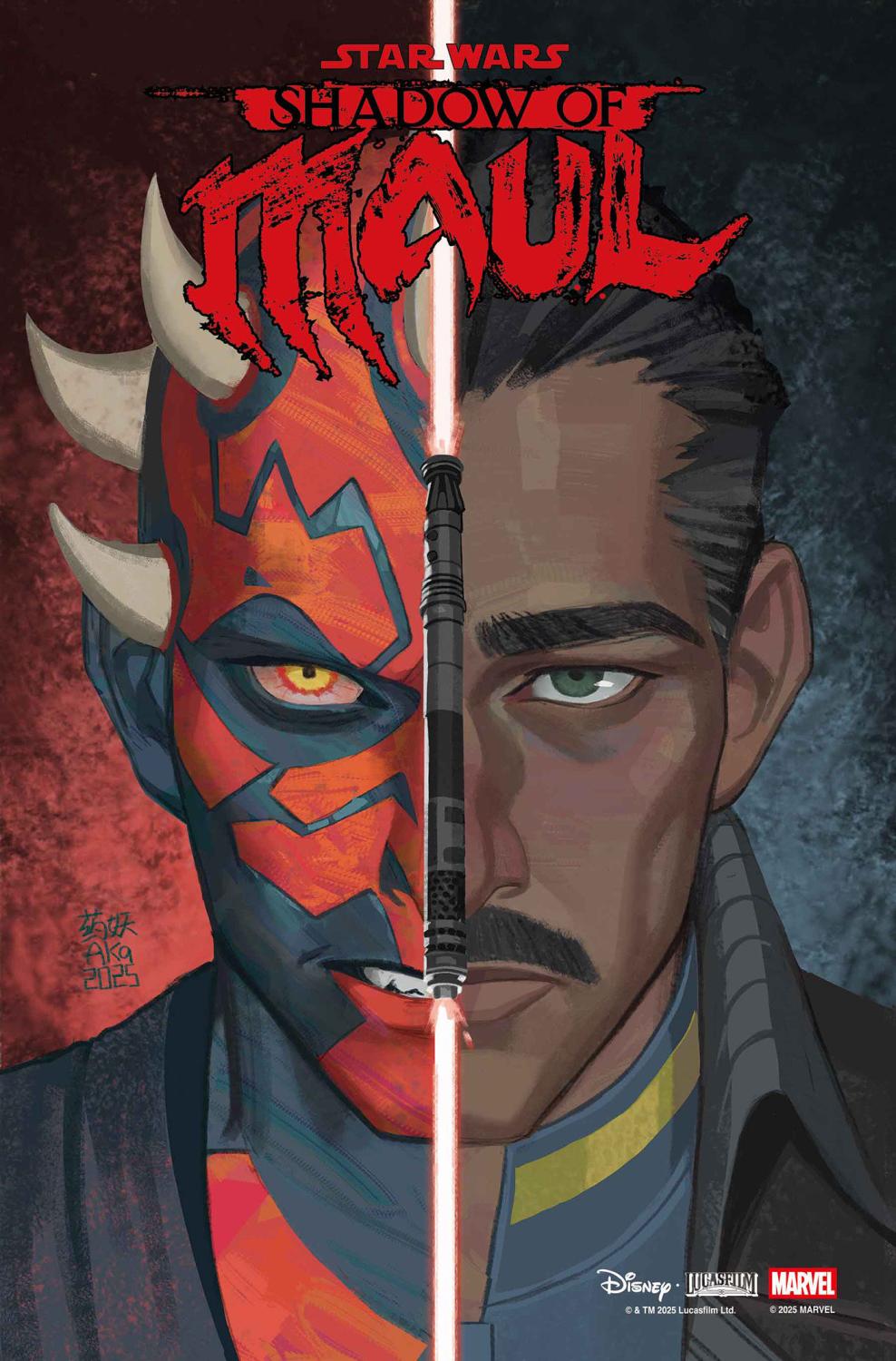 STAR WARS SHADOW OF MAUL #1 AKA HEADSHOT VIRGIN VAR CVR B