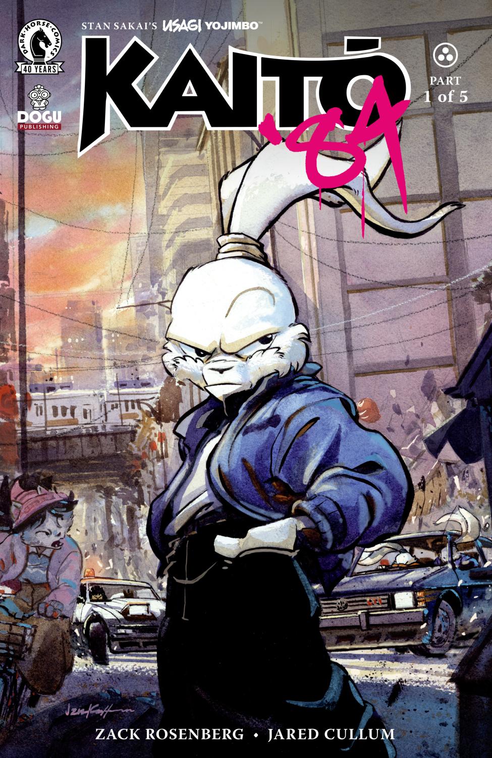 USAGI YOJIMBO KAITO 84 #1 CVR A JARED CULLUM
