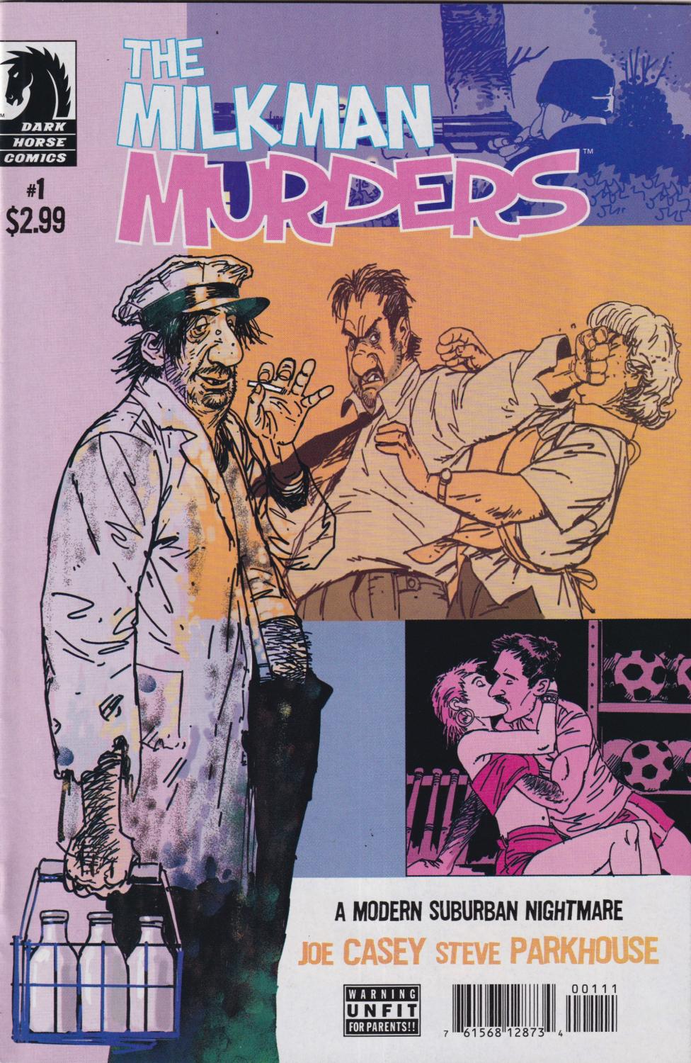 THE MILKMAN MURDERS #1-4 DARK HORSE 2004 COMPLETE SET