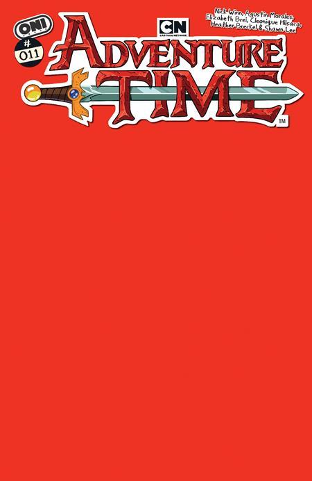 ADVENTURE TIME 2025 #11 CVR C FLAME PRINCESS RED BLANK SKETCH VAR