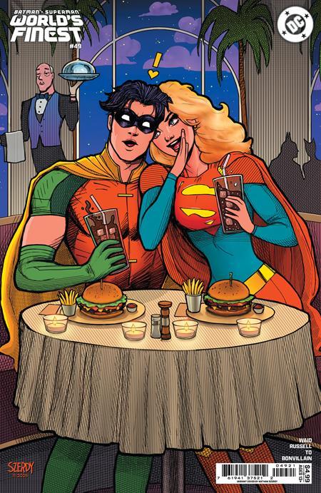 BATMAN SUPERMAN WORLDS FINEST #49 CVR B NATHAN SZERDY CARD STOCK VAR