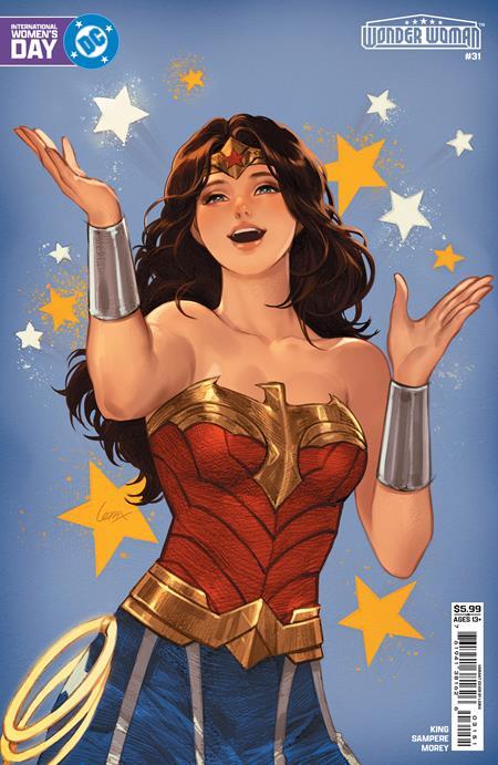 WONDER WOMAN #31 CVR E LESLEY LEIRIX LI INTERNATIONAL WOMENS DAY CARD STOCK VAR