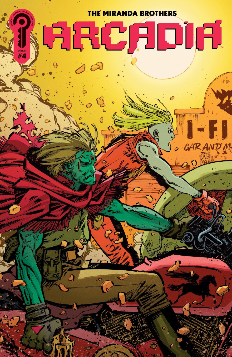 ARCADIA #4 COVER B JORGE CORONA CVR B