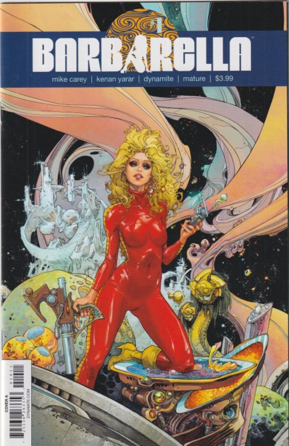 BARBARELLA #1-12 DYNAMITE 2017 COMPLETE SET