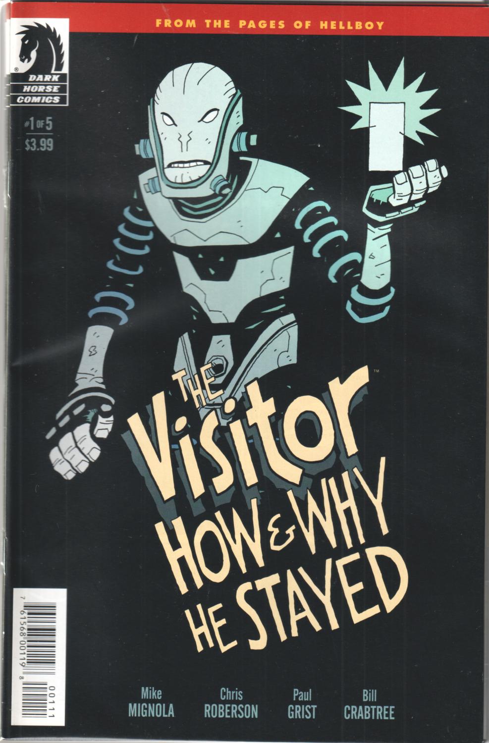 THE VISITOR HOW & WHY HE STAYED #1-5 DH 2017 COMPLETE SET