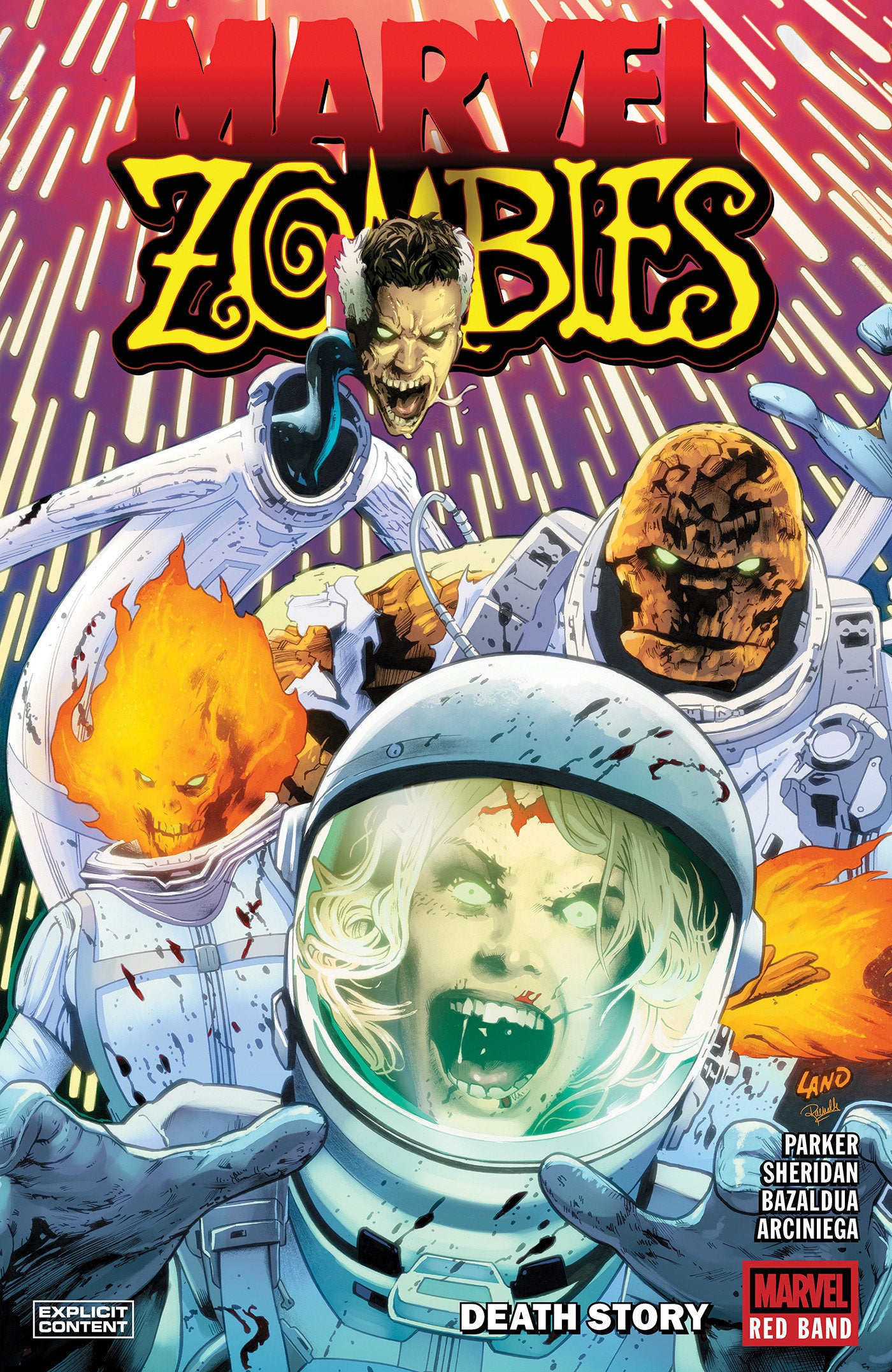 MARVEL ZOMBIES RED BAND TP VOL 01