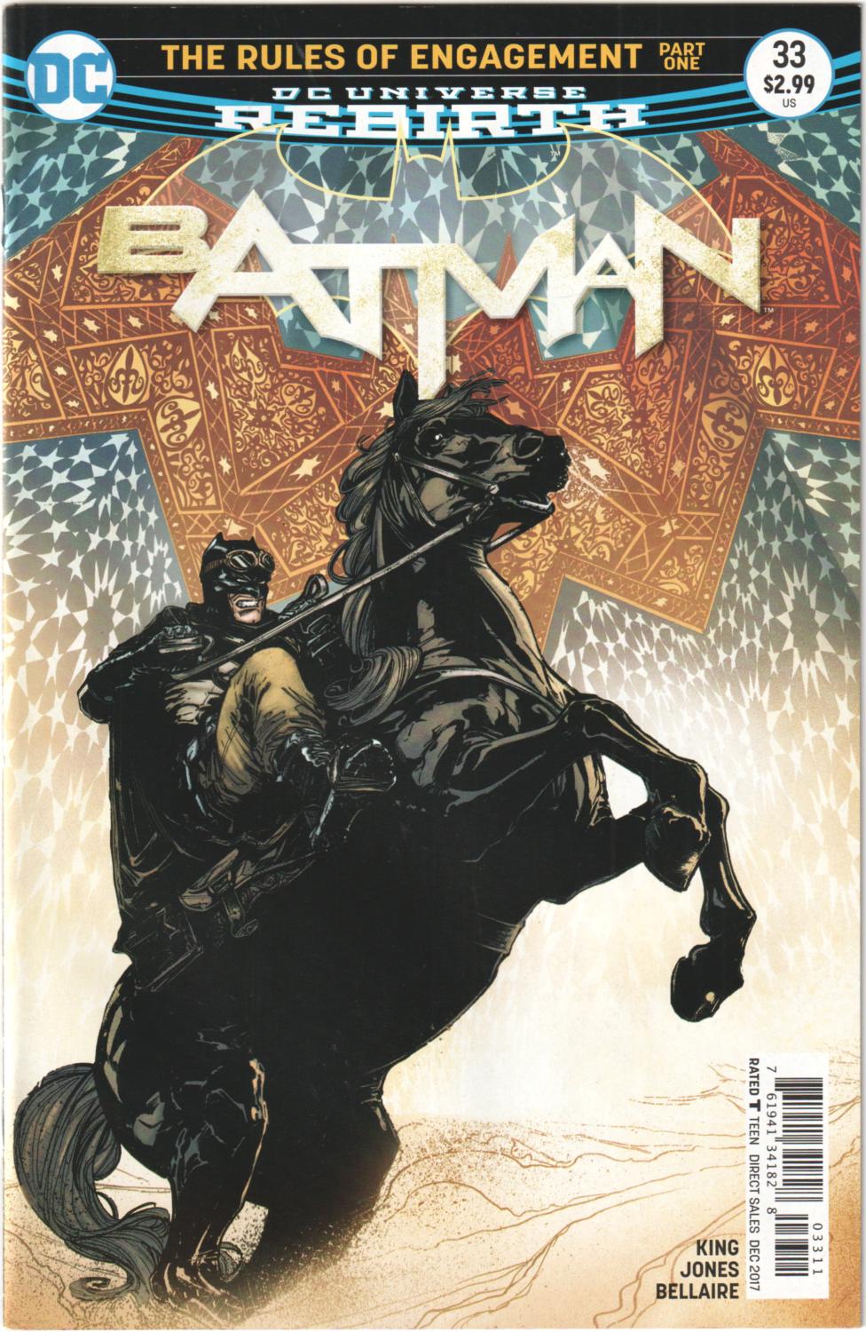 BATMAN RULES OF ENGAGEMENT #33-35 DC 2016 COMPLETE SET