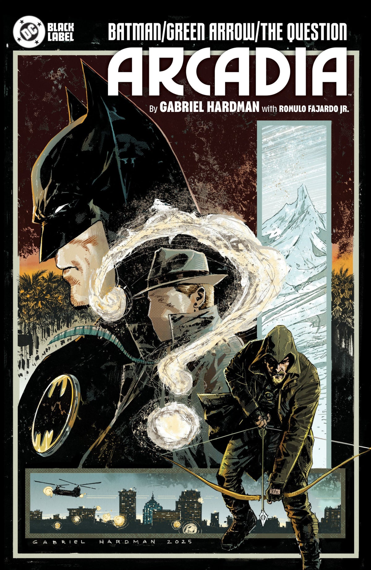 BATMAN GREEN ARROW THE QUESTION ARCADIA HC
