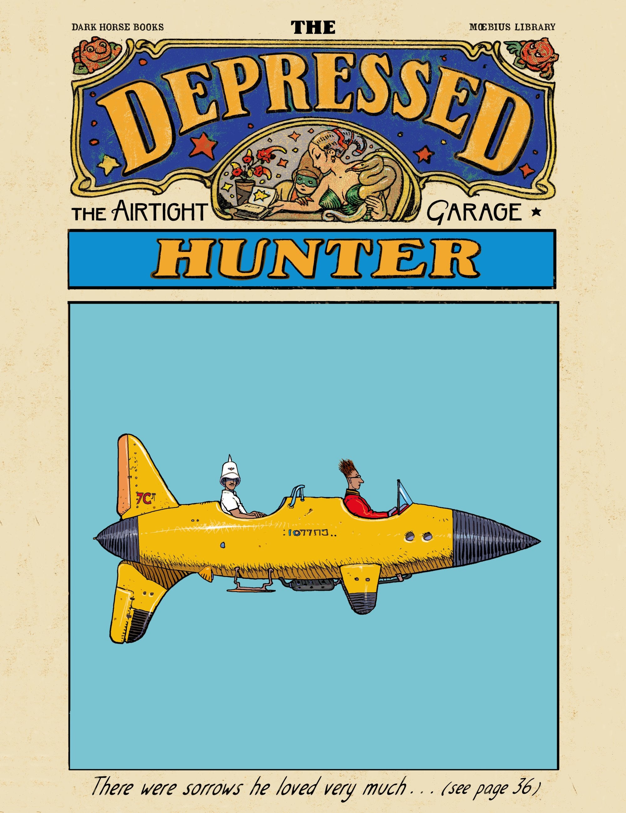 MOEBIUS LIBRARY THE DEPRESSED HUNTER HC