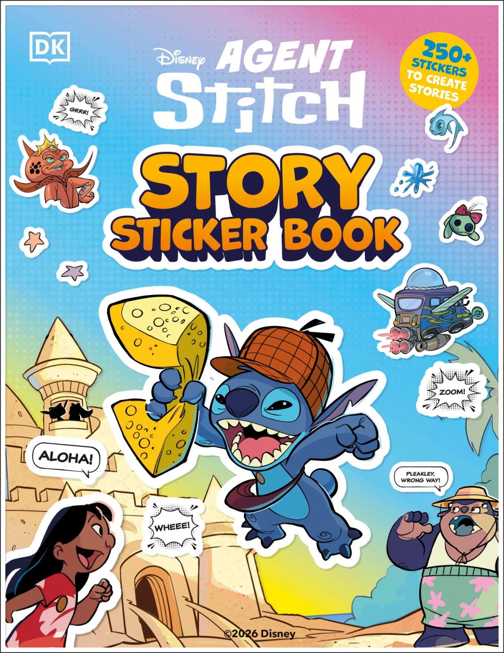 DISNEY STITCH STORY STICKER BOOK TP