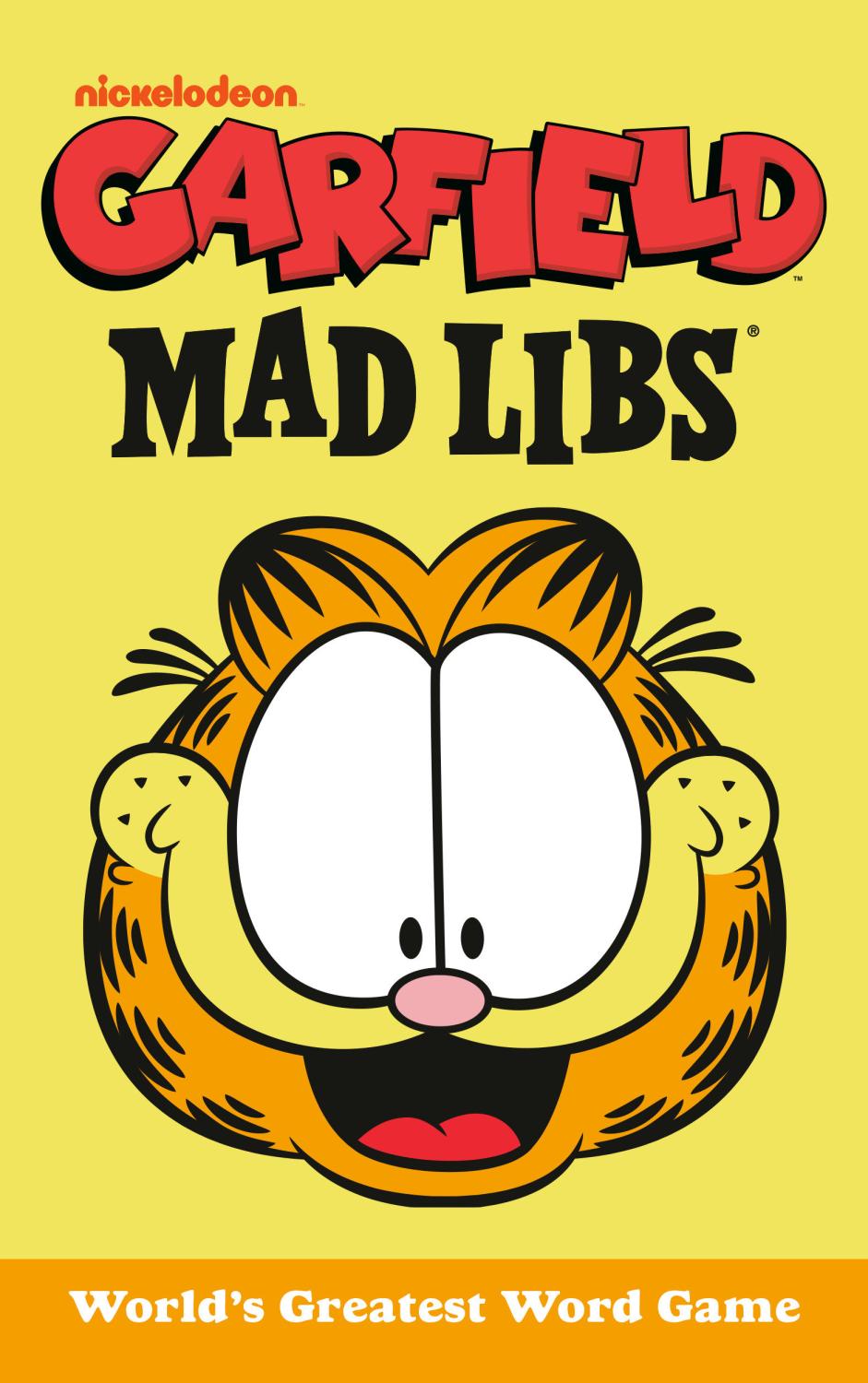 GARFIELD MAD LIBS TP