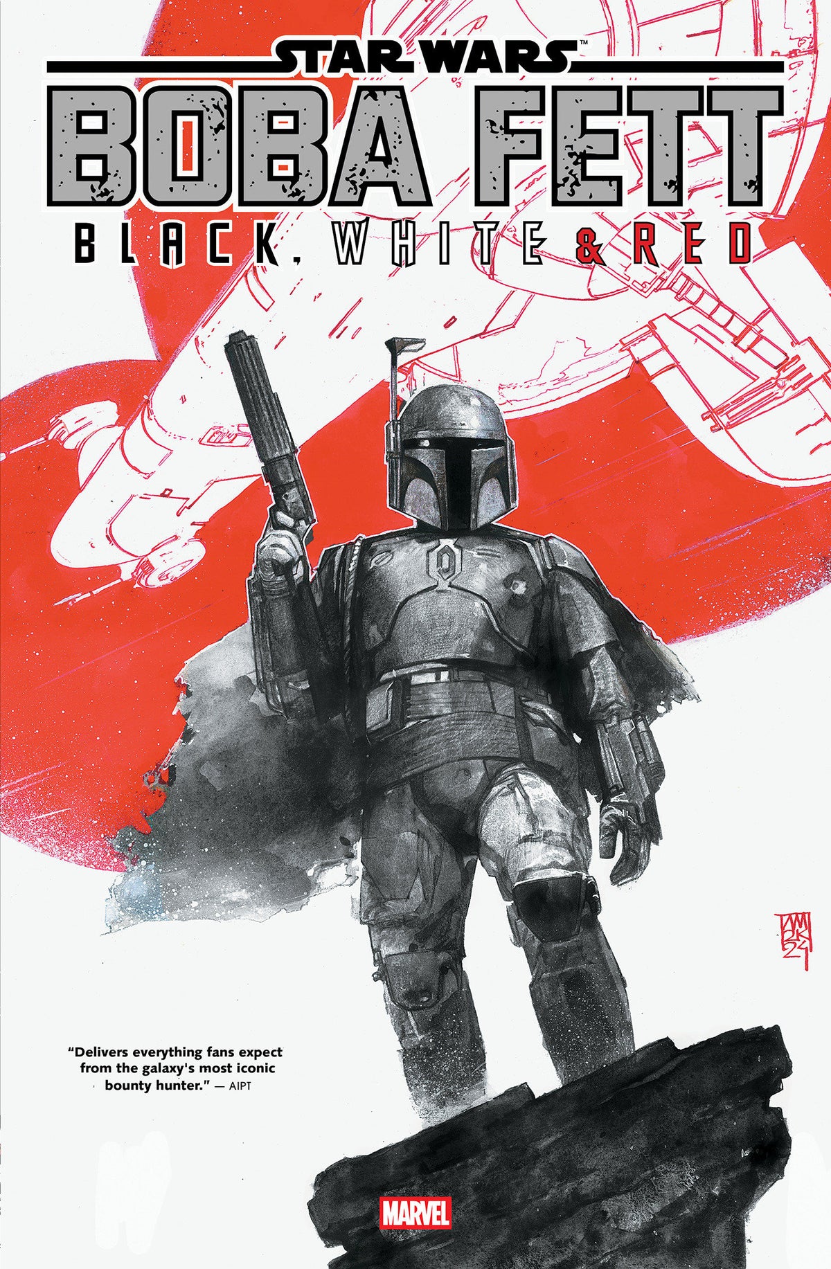 STAR WARS BOBA FETT - BLACK WHITE AND RED TP VOL 01