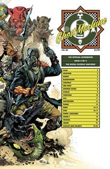 GHOST MACHINE THE OFFICIAL GUIDEBOOK #4 CVR C IVAN REIS AND DANNY MIKI WRAPAROUND VAR OF 5