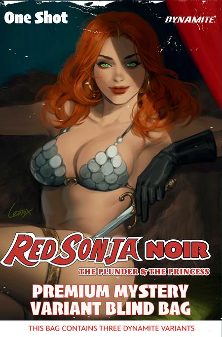 RED SONJA NOIR THE PLUNDER AND THE PRINCESS #1 ONE SHOT CVR D PREMIUM MYSTERY BLIND BAG VAR