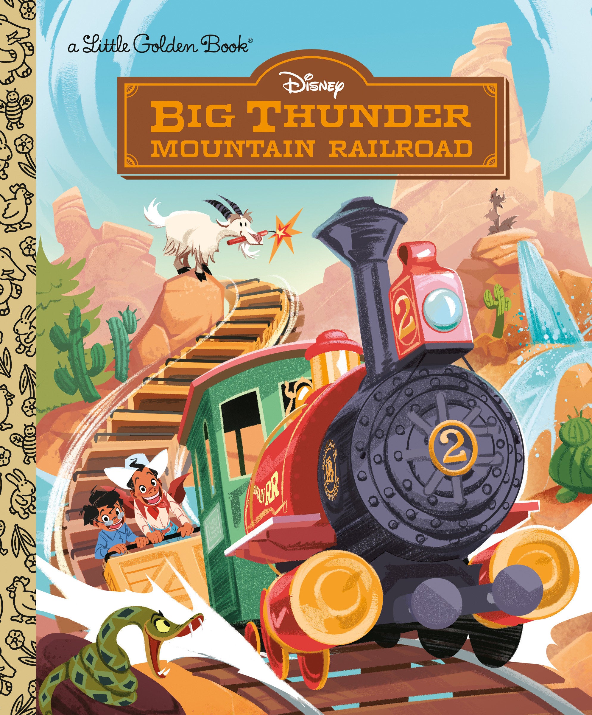 BIG THUNDER MOUNTAIN RAILROAD DISNEY HC
