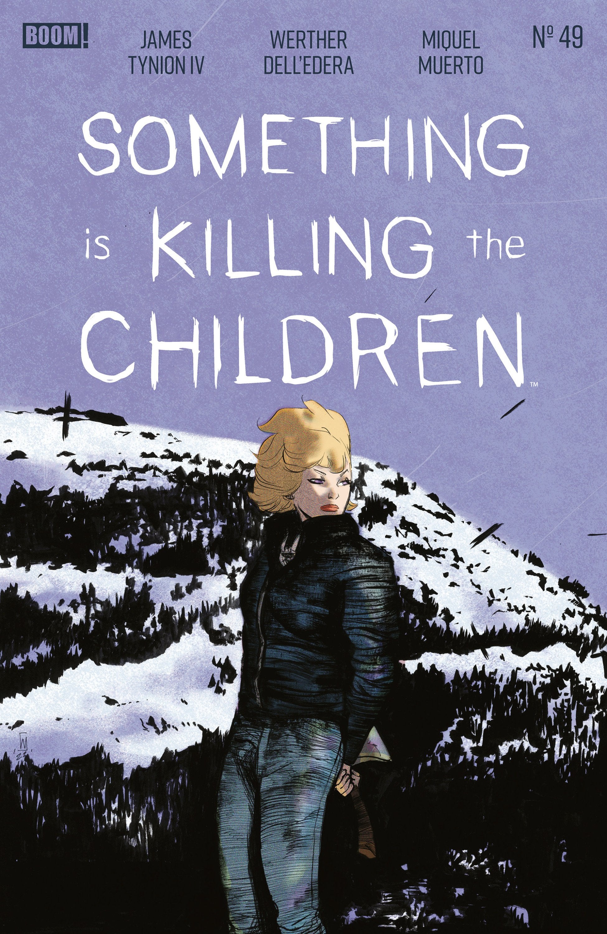 SOMETHING IS KILLING THE CHILDREN #49 A MAIN DRESSED DELLEDERA CVR A