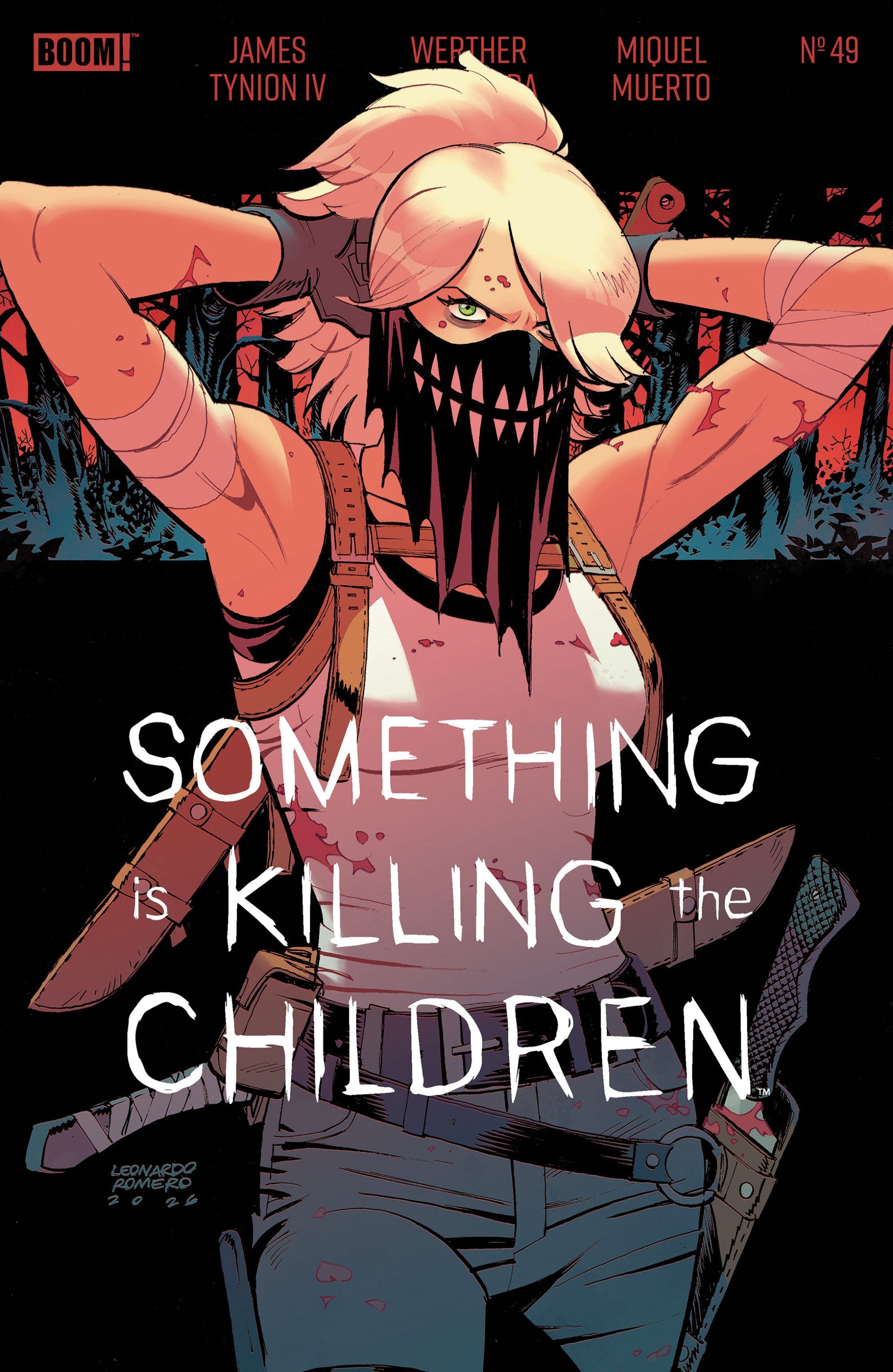 SOMETHING IS KILLING THE CHILDREN #49 J FOC REVEAL DRESSED ROMERO