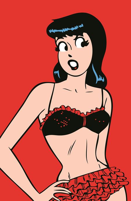 ARCHIE COMICS 85TH ANNIVERSARY PRESENTS BETTY AND VERONICA SWIMSUIT SPECIAL ONE SHOT CVR F DAN DECARLO RED FOIL VERONICA PIN UP VAR