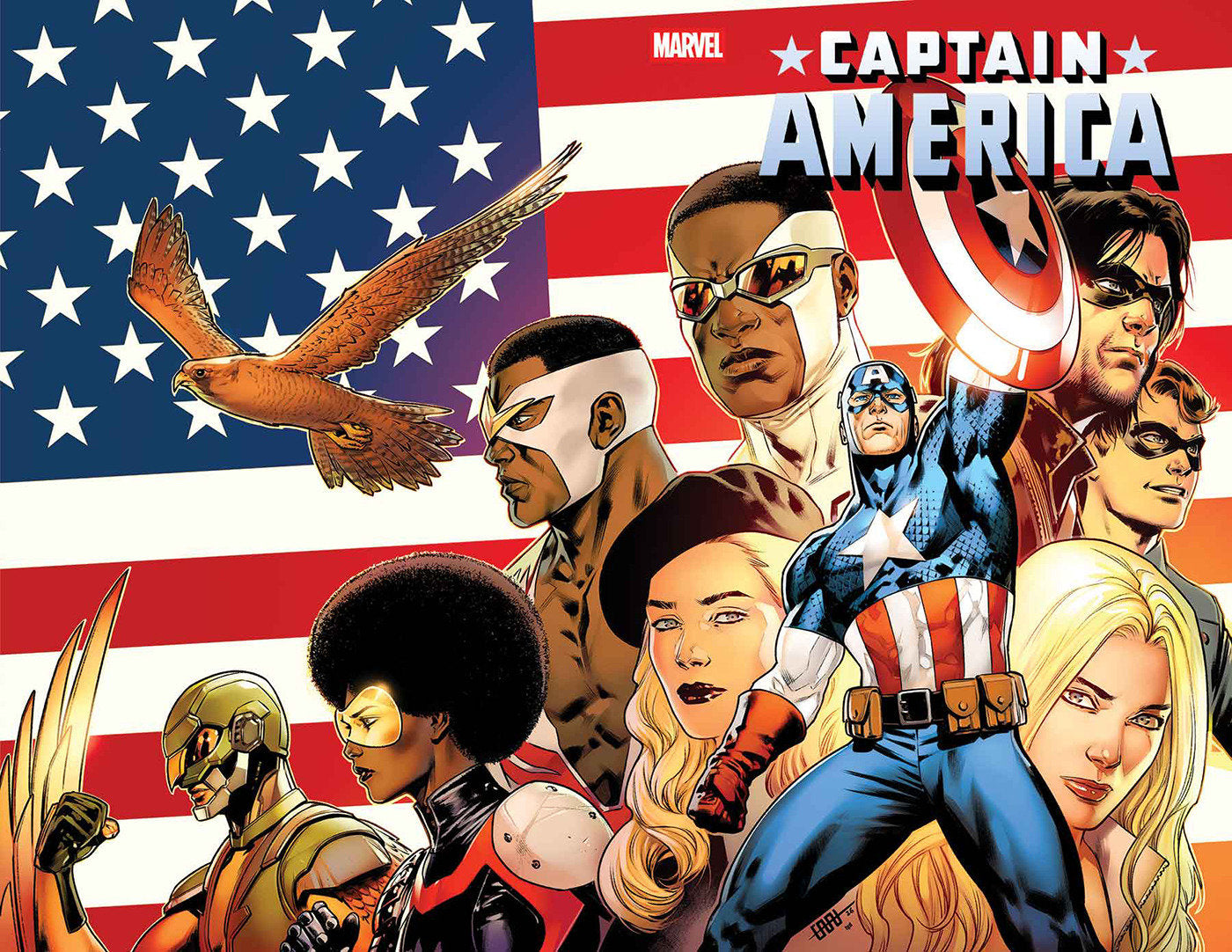 CAPTAIN AMERICA #13 CAFU SEMIQUINCENTENNIAL WRAPAROUND CVR ARM CVR E