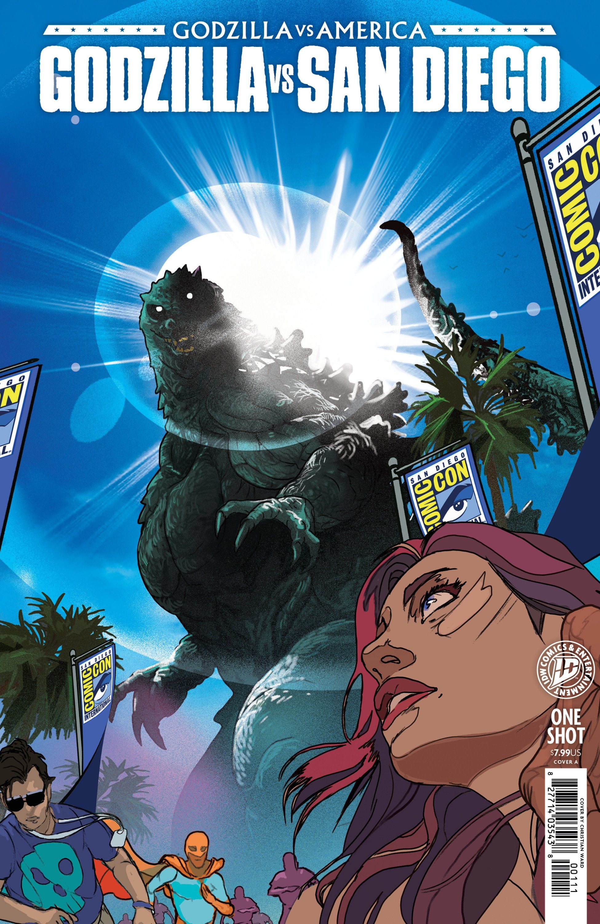 GODZILLA VS AMERICA SAN DIEGO COVER A WARD CVR A